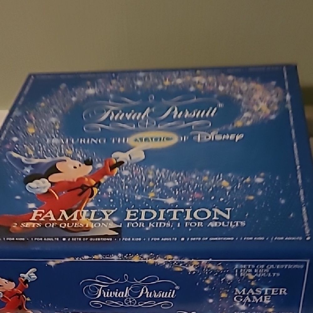 Disney Trvial Pursuit Family Edition